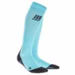 Blue & black athletic compression socks