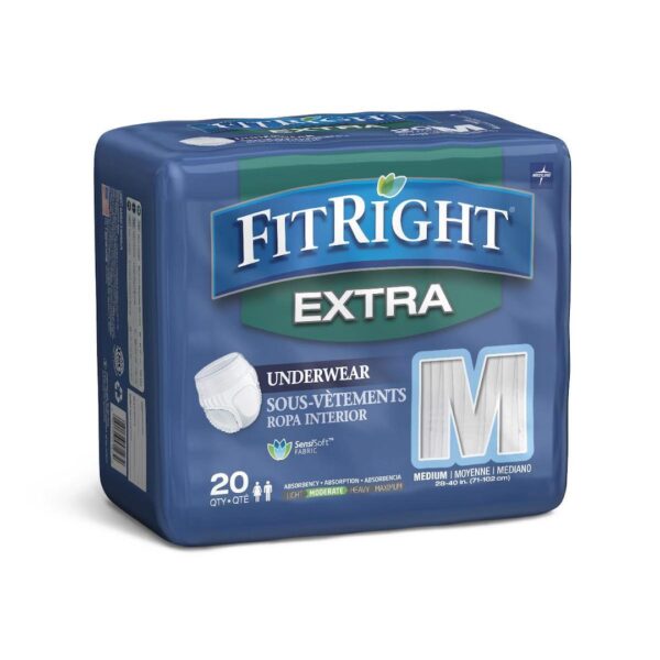 FitRight Extra Disposable Underwear Moderate