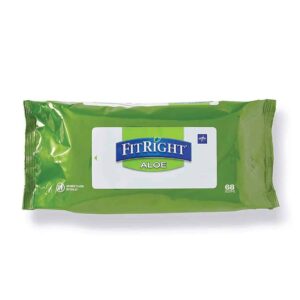 FitRight Aloe Personal Wipes