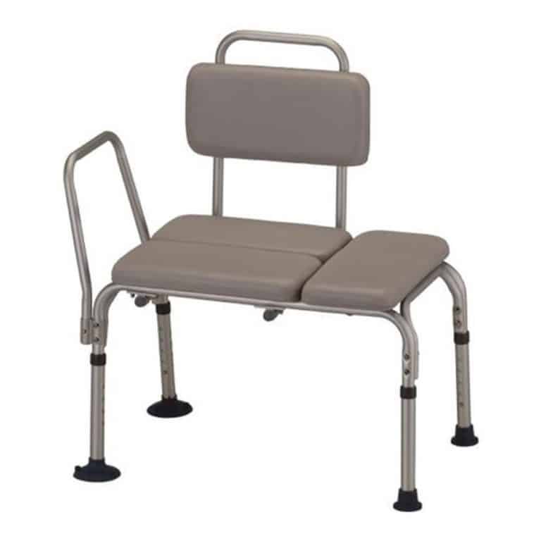 Padded Bath & Shower Transfer Bench Copper Star Home Medical