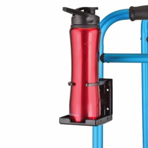 Adjustable Drink Holder for Walker, Rollator, Transport Chair