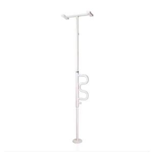 Security Pole & Curve Shower Grab Bar