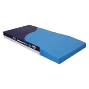standard hospital bed mattress: geo 350 series | blue memory foam mattress