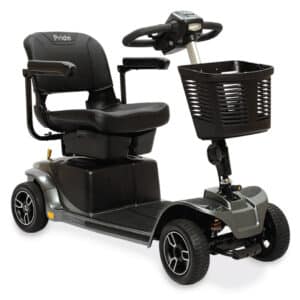 Black & gray Revo 2.0 4-Wheel Power Scooter