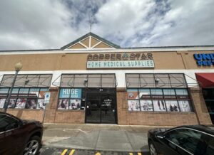 Mesa medical supply store copper star storefront