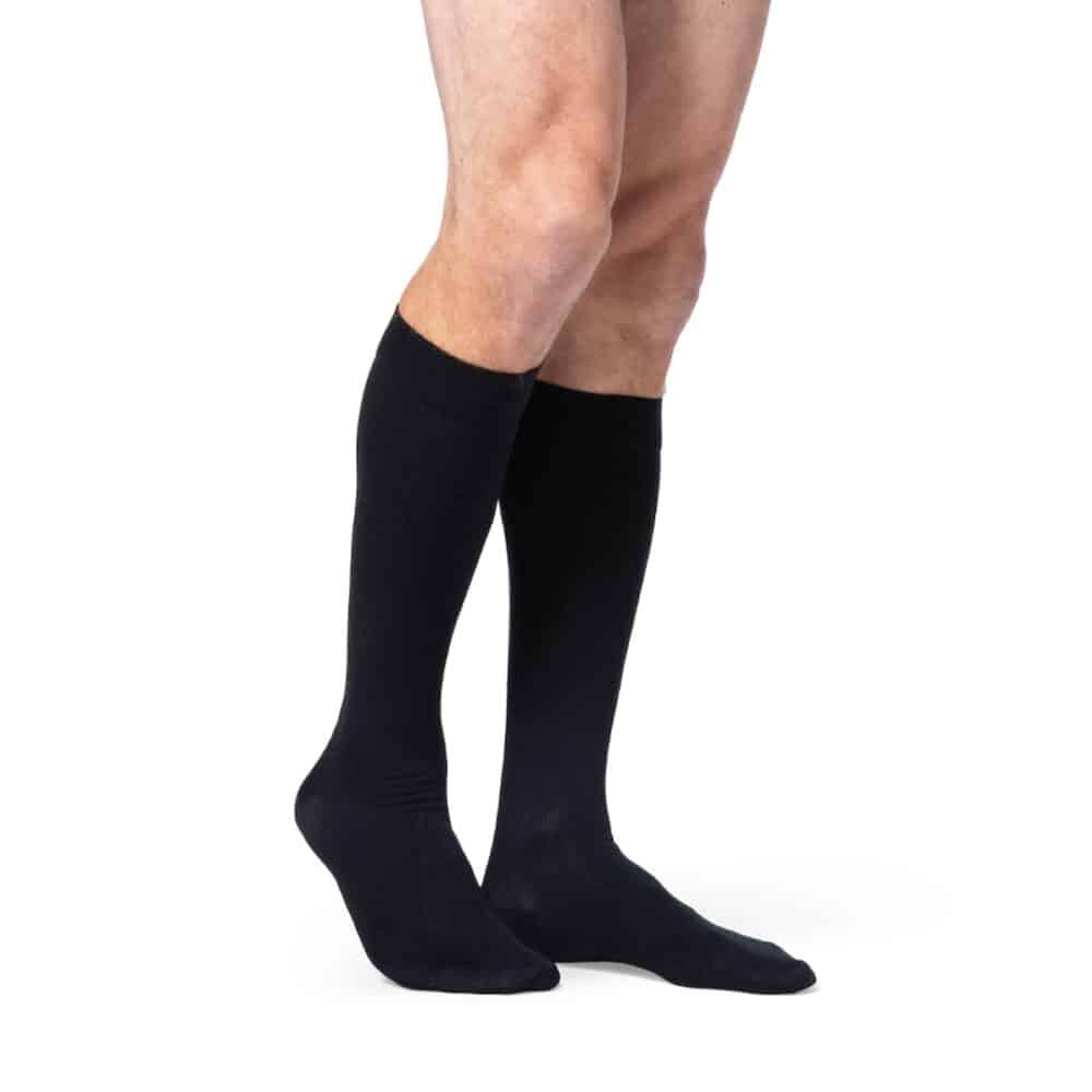 Dynaven Men's Knee-High Stocking: Closed Toe, 20-30mmHg - Copper Star ...
