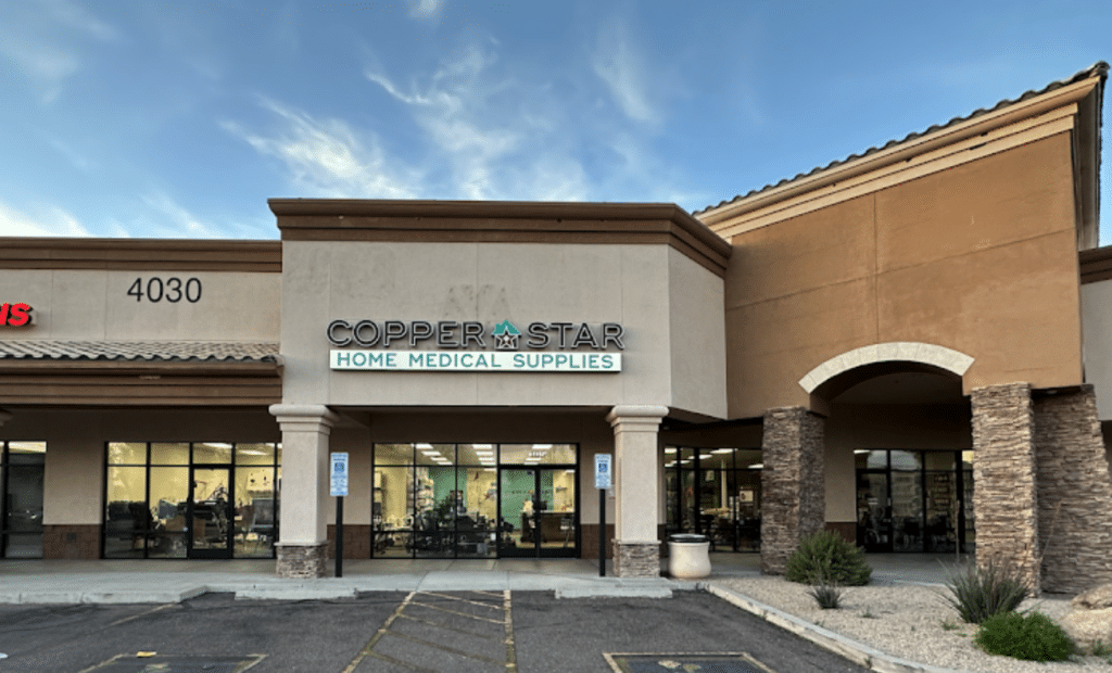 phoenix medical supply store exterior | copper star storefront