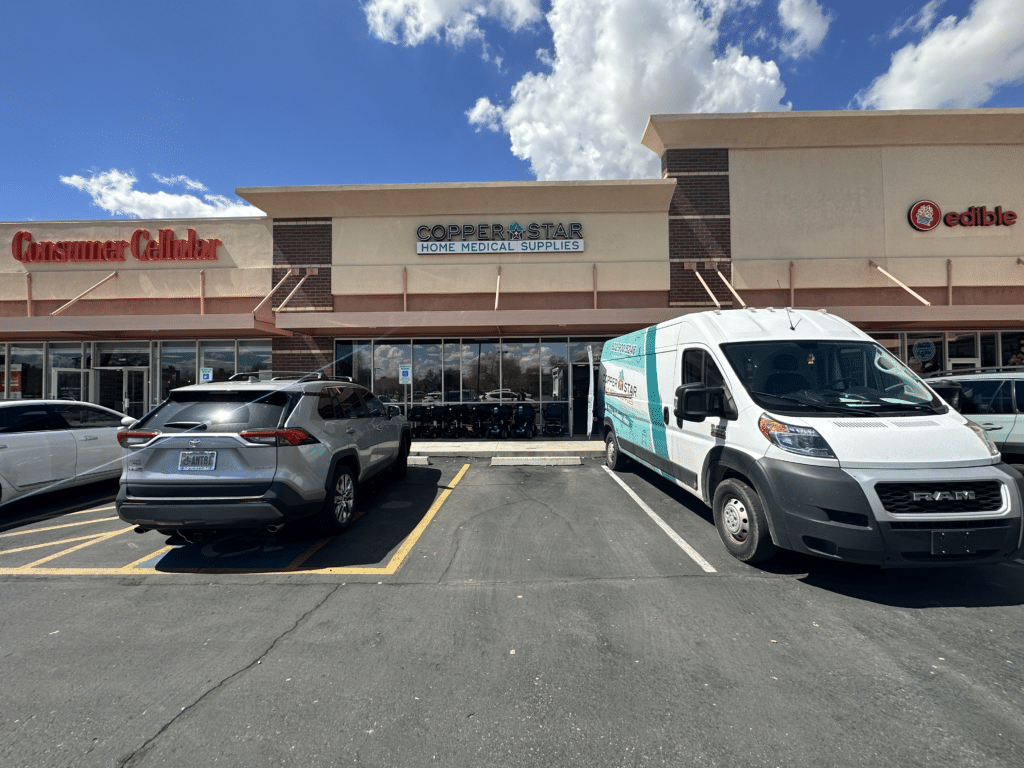 Surprise, AZ medical supply store | copper star home medical storefront