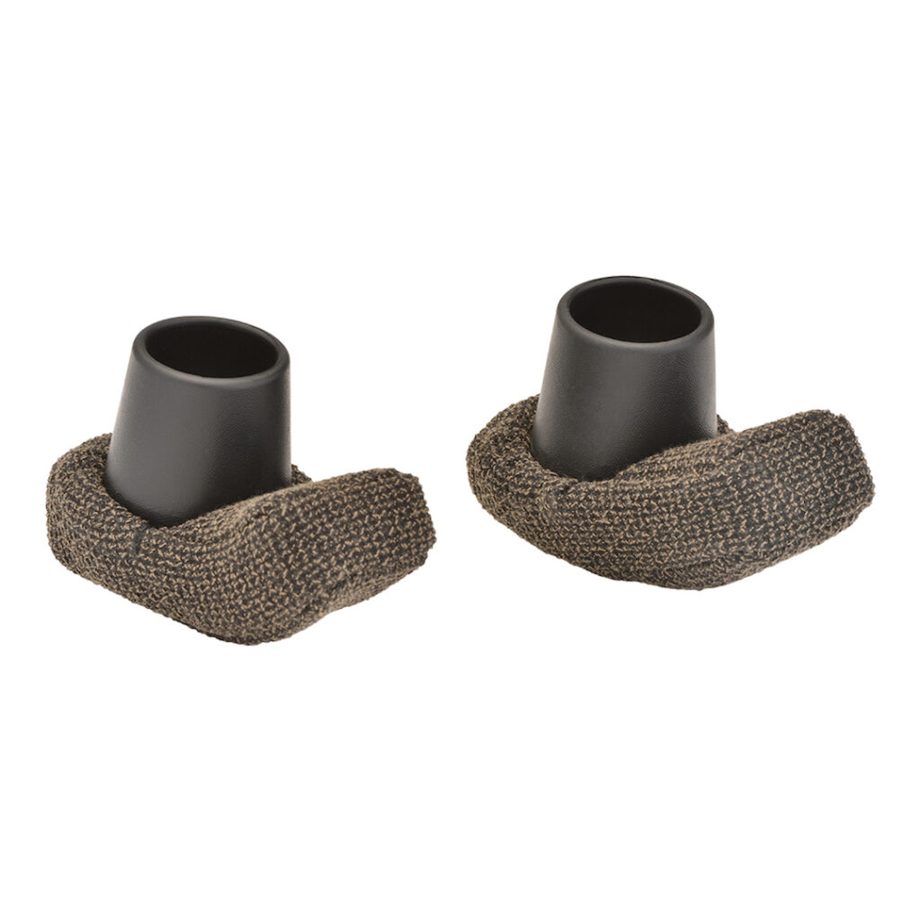 NOVA Walker Glide Skis With Fabric Covers Copper Star Home Medical