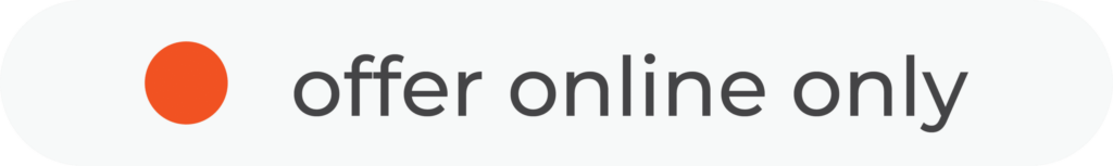 offer online only