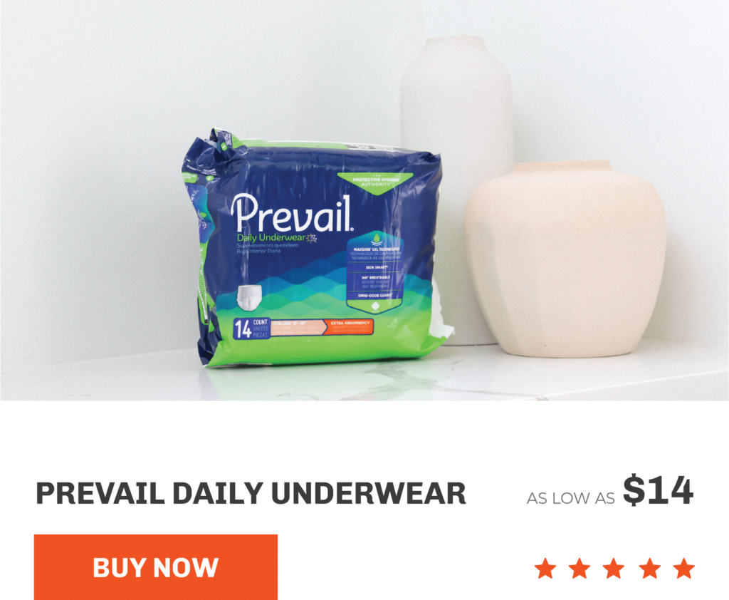 Prevail Daily Underwear. As low as $14. Buy now.