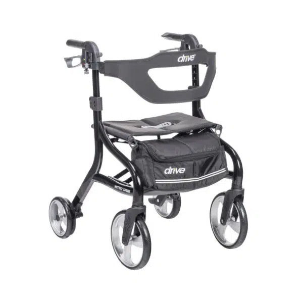 Nitro Sprint Rollator Black