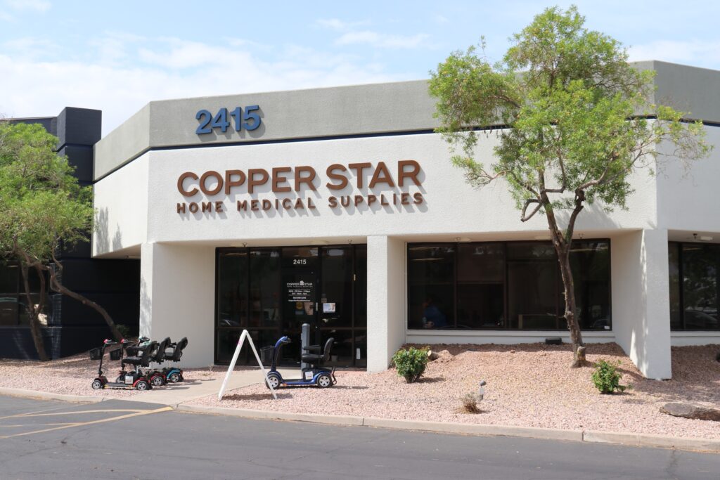 Copper Star Home Medical Supplies Tempe Storefront