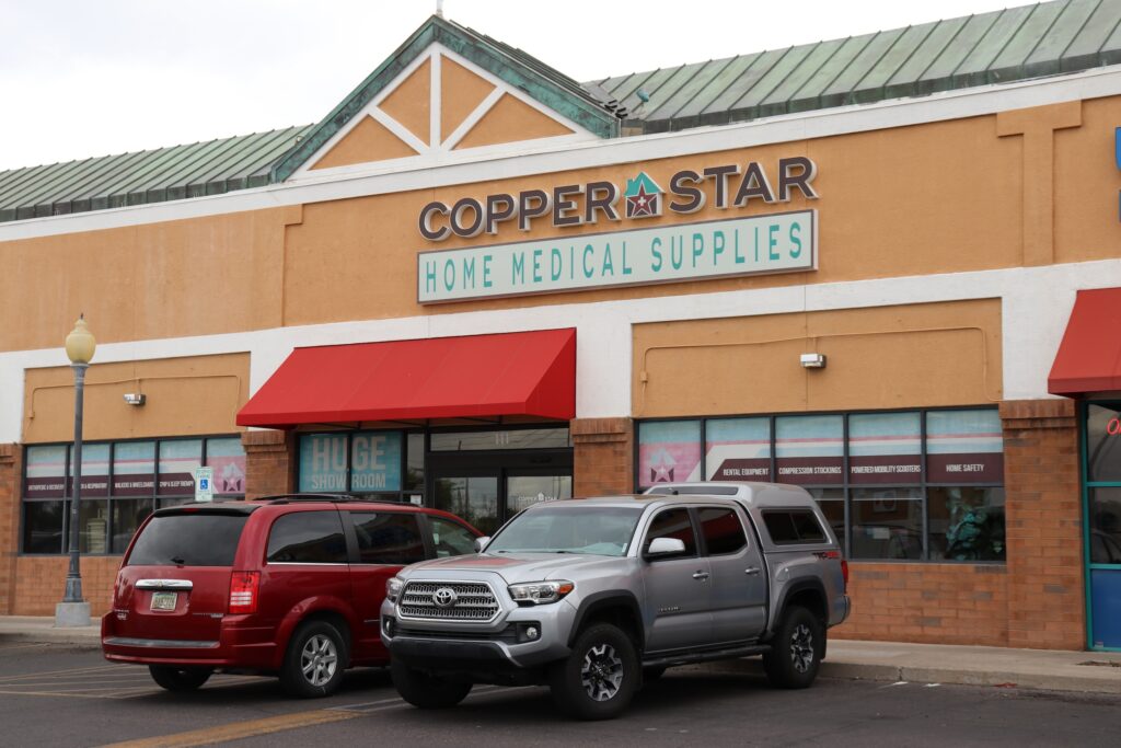 Copper Star Home Medical Supplies Mesa Storefront
