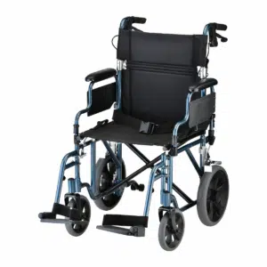 Nova - Lightweight Transport Chair - Blue