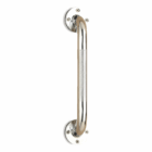 Nova - Wall Grab Bar Chrome with Knurled Handle - 12"