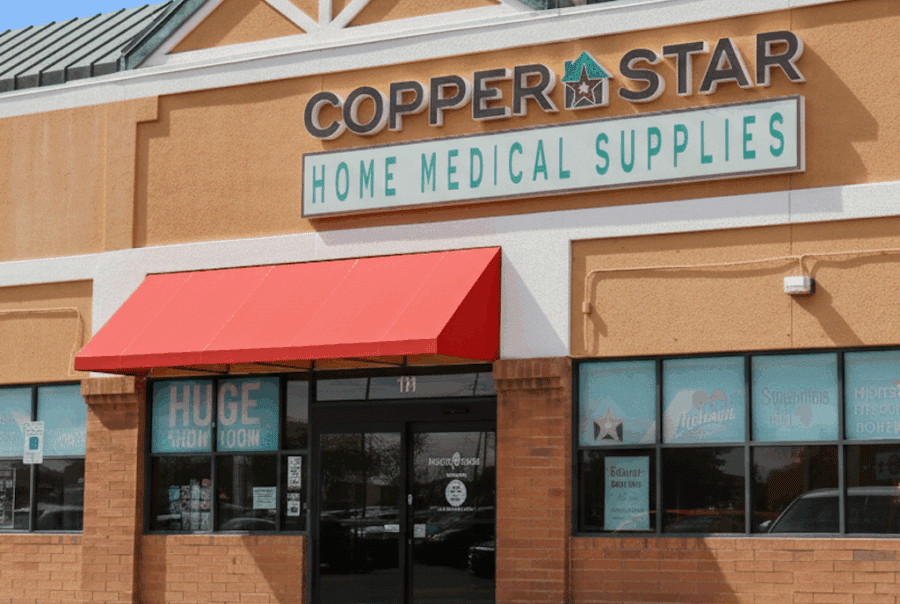 Picture of our Mesa Arizona medical supply store front